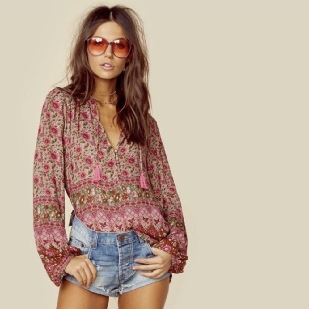 Spell and the Gypsy Kombi Top in Spice, Small